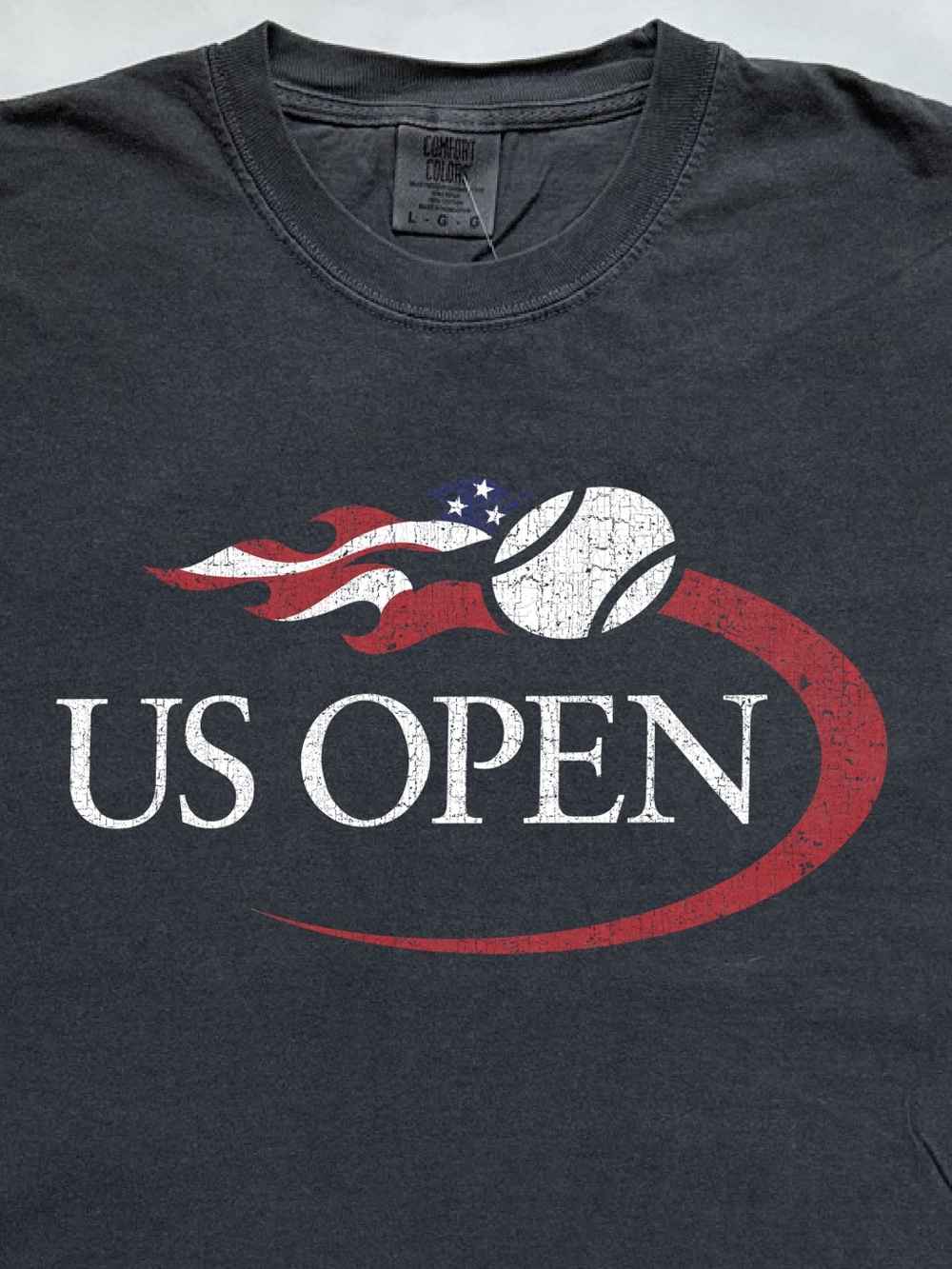 US Open tennis grand slam tee minimalist souvenir shirt western americana tshirt